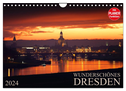 Wunderschönes Dresden (Wandkalender 2024 DIN A4 quer), CALVENDO Monatskalender