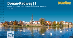 Esterbauer Verlag (Hrsg.). Donauradweg / Donau-Radweg 1 - Deutsche Donau. Von Donaueschingen nach Passau, 1:50.000, 600 km, GPS-Tracks Download, LiveUpdate. Esterbauer GmbH, 2024.