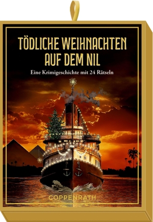 Niessen, Susan. Schachtelspiel - Tödliche Weihnachten auf dem Nil - Eine Krimigeschichte mit 24 Rätseln. Coppenrath, 2026.