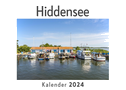 Hiddensee (Wandkalender 2024, Kalender DIN A4 quer, Monatskalender im Querformat mit Kalendarium, Das perfekte Geschenk)