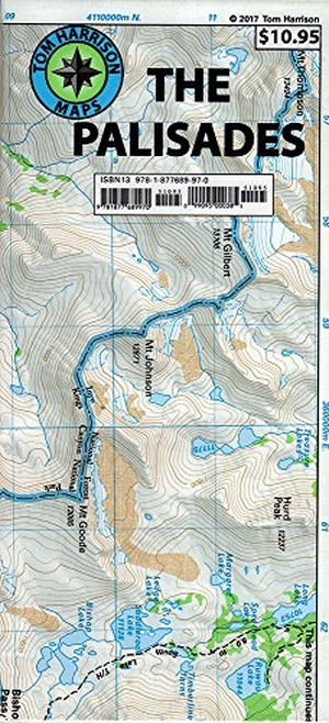 Harrison, Tom. The Palisades Trail Map. Tom Harrison Maps, 2012.