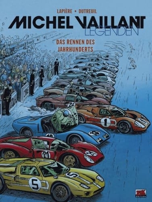 Dutreuil, Vincent. Michel Vaillant Legenden Bd. 4 - Das Rennen des Jahrhunderts. Blattgold GmbH, 2026.