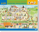 Wimmel-Kalender 2025 - DUMONT Kinderkalender - Wandkalender 60 x 50 cm - Spiralbindung