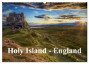 Holy Island - England (Wandkalender 2024 DIN A2 quer), CALVENDO Monatskalender