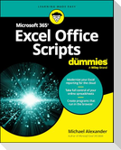 Microsoft 365 Excel Office Scripts For Dummies