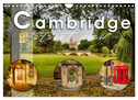 Cambridge street view (Wandkalender 2024 DIN A4 quer), CALVENDO Monatskalender