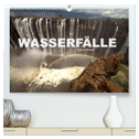 Wasserfälle (hochwertiger Premium Wandkalender 2024 DIN A2 quer), Kunstdruck in Hochglanz