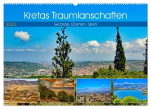 Kleemann, Claudia. Kretas Traumlandschaften (Wandkalender 2024 DIN A2 quer), CALVENDO Monatskalender - Gebirge, Ebenen, Seen. Calvendo, 2023.