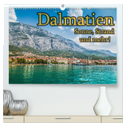 Dalmatien - Sonne, Strand und mehr (hochwertiger Premium Wandkalender 2025 DIN A2 quer), Kunstdruck in Hochglanz