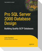 Pro SQL Server 2000 Database Design