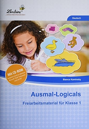 Kaminsky, Bianca. Ausmal-Logicals. Grundschule, Deutsch, Klasse 1 - (1. Klasse). Lernbiene Verlag i.d. AAP, 2022.