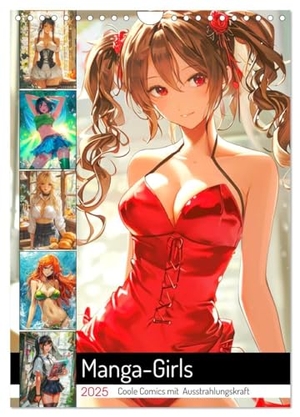 Hurley, Rose. Manga-Girls. Coole Comics mit Ausstrahlungskraft (Wandkalender 2025 DIN A4 hoch), CALVENDO Monatskalender - Kunstvolle Manga-Schönheiten für das ganze Jahr. Calvendo, 2024.