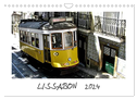Lissabon (Wandkalender 2024 DIN A4 quer), CALVENDO Monatskalender