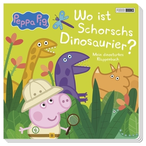 Panini. Peppa Pig: Wo ist Schorschs Dinosaurier? - Mein dinostarkes Klappenbuch - Pappbilderbuch mit Klappen. Panini Verlags GmbH, 2024.