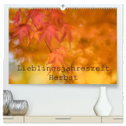 Lieblingsfarbe Herbst (hochwertiger Premium Wandkalender 2024 DIN A2 quer), Kunstdruck in Hochglanz