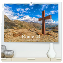 Route 44. Timmelsjoch, Südtirol (hochwertiger Premium Wandkalender 2025 DIN A2 quer), Kunstdruck in Hochglanz