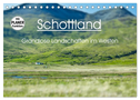 Schottland - grandiose Landschaften im Westen (Tischkalender 2025 DIN A5 quer), CALVENDO Monatskalender