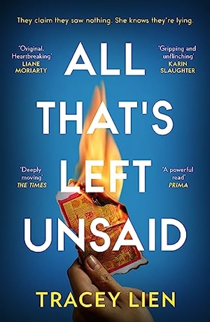 Lien, Tracey. All That's Left Unsaid. HarperCollins Publishers, 2023.