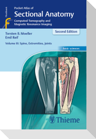 Pocket Atlas of Sectional Anatomy, Volume III: Spine, Extremities, Joints