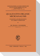 Qualitative Organic Microanalysis
