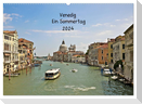 Venedig 2024 (Wandkalender 2024 DIN A2 quer), CALVENDO Monatskalender