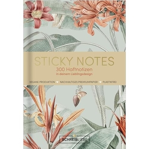 Korsch, Verlag (Hrsg.). Sticky Notes Paradise - Notizzettel-Set, selbstklebende Haftnotizen, für alle Oberflächen in 6 verschieden Motiven, 300 Sticker - SchreibLiebe. Korsch Verlag GmbH, 2024.