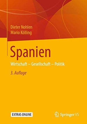 Kölling, Mario / Dieter Nohlen. Spanien - Wirtschaft ¿ Gesellschaft ¿ Politik. Springer Fachmedien Wiesbaden, 2020.