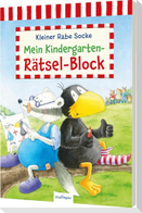 Der kleine Rabe Socke: Mein Kindergarten-Rätsel-Block