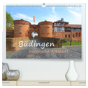Büdingen - historische Stadt (hochwertiger Premium Wandkalender 2024 DIN A2 quer), Kunstdruck in Hochglanz