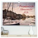 Frankreich Normandie (hochwertiger Premium Wandkalender 2024 DIN A2 quer), Kunstdruck in Hochglanz