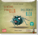 Die wütende Spinne Riza (Deutsch-Türkisch)