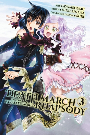 Ainana, Ainana / Ayamegumu, Ayamegumu et al. Death March to the Parallel World Rhapsody, Vol. 3 (manga). Little, Brown & Company, 2017.