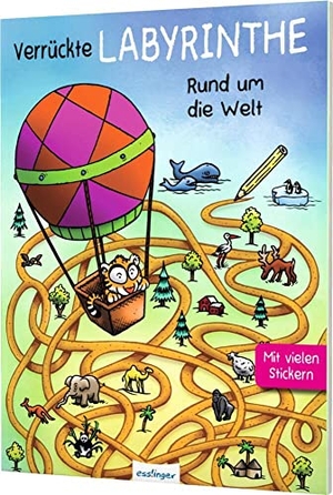 Speer, Larissa. Verrückte Labyrinthe - Rund um die Welt. Esslinger Verlag, 2019.