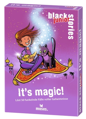 Harder, Corinna. black stories junior It´s magic - Löst 50 funkelnde Fälle voller Geheimnisse. moses. Verlag GmbH, 2023.