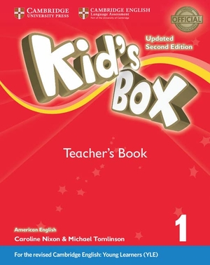Frino, Lucy / Melanie Williams. Kid's Box Level 1 Teacher's Book American English. Cambridge University Press, 2017.