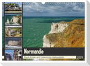 Normandie - Raue Küste und malerische Hafenstädte (Wandkalender 2025 DIN A3 quer), CALVENDO Monatskalender