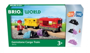 Güterzug mit Farbwechsel-Zubehör / Spielzeug-Eisenbahn - Edelstein mit Farbwechsel bei Kälte / Wärme / Zug für Kinder ab 3 Jahren. Ravensburger Spieleverlag, 2026.