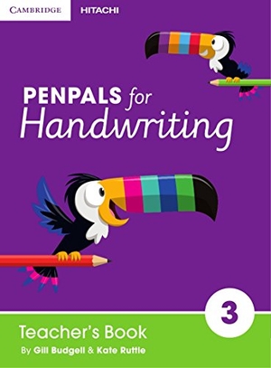 Budgell, Gill / Kate Ruttle. Penpals for Handwriting Year 3 Teacher's Book. Cambridge-Hitachi, 2016.