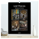 Lost Places - Verlassene Kirchen (hochwertiger Premium Wandkalender 2025 DIN A2 hoch), Kunstdruck in Hochglanz