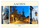 Aachen - die Kaiserstadt am Dreiländereck (Wandkalender 2024 DIN A2 quer), CALVENDO Monatskalender