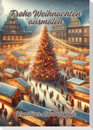 Frohe Weihnachten ausmalen