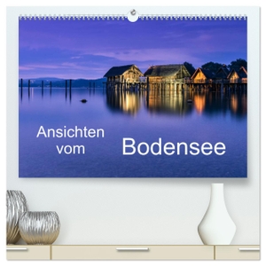 Hoffmann, Klaus. Ansichten vom Bodensee (hochwertiger Premium Wandkalender 2024 DIN A2 quer), Kunstdruck in Hochglanz - Ansichten vom wunderschönen Bodensee. Calvendo, 2023.