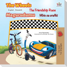 The Wheels The Friendship Race  (English Swahili Bilingual Book for Kids)