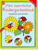Mein superstarker Kindergartenblock. Vergleichen und zuordnen