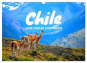 Chile - Land voller Kontraste (Wandkalender 2025 DIN A3 quer), CALVENDO Monatskalender