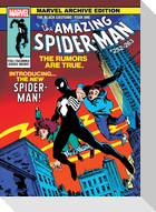 Marvel Archive Edition: Amazing Spider-Man - The Black Costume: Year One Gallery Edition Ron Frenz Original First Issue Cover