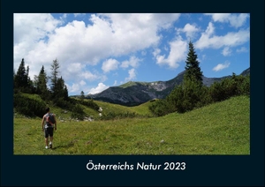 Tobias Becker. Österreichs Natur 2023 Fotokalender DIN A4 - Monatskalender mit Bild-Motiven aus Fauna und Flora, Natur, Blumen und Pflanzen. Vero Kalender, 2022.