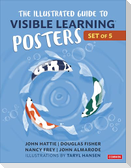 The Illustrated Guide to Visible Learning Posters (5-pack)