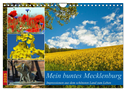 Mein buntes Mecklenburg (Wandkalender 2025 DIN A4 quer), CALVENDO Monatskalender