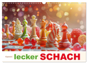 Lecker Schach (Wandkalender 2025 DIN A3 quer), CALVENDO Monatskalender